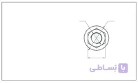 مهره واشر سر خود M10