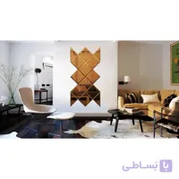 آینه دکوراتیو تجسم مدل GALAXY01