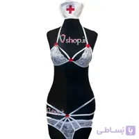 ست شورت و سوتین زنانه مدل پرستاری