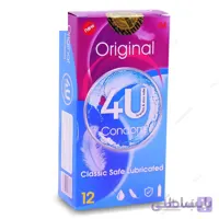 کاندوم اوریجینال 4U Original فور یو 12 عددی