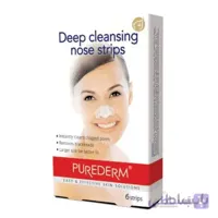 چسب‌ پاک کننده بینی پیوردرم مدل Deep Cleansing بسته 6 عددی