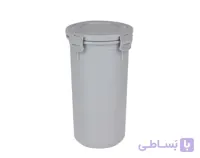 ظرف نگهدارنده مدل Daily Yuvarlak Soft Gri مادام کوکو