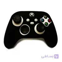 روکش دسته ایکس باکس سریز به همراه 2عدد محافظ آنالوگ - Silicone Cover wireless Controller Xbox Series Black