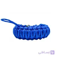 بند مچی دوربین عکاسی پاراکورد آبی نفتی Camera Strap Paracord 012