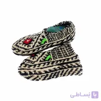 جوراب بافتنی کاموایی زنانه کردستان کد 23