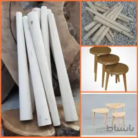 پایه مخروطی چوب روسی