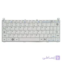 کیبورد لپ تاپ توشیبا مدل Mini NB100 سفید