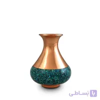 گلدان بلونی فیروزه کوبی 13 سانتی