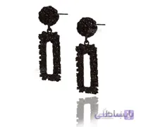 گوشواره مدل مستطیل فلزی کد erw007
