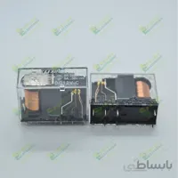 رله 12 ولت شیشه ای 8 پایه 5 آمپر HLS-14F3L-DC12V-C