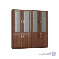 کتابخانه قاب دار شیشه ای کد d648
