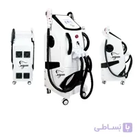 دستگاه لیزر اس اچ آر (SHR) فوق حرفه ای برند سایان با 3 طول موج آر اف + لیزر موهای زائد و پیکوشور ریمور تاتو نقطه زن
