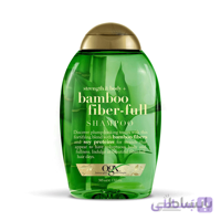 شامپو فیبردار گیاه بامبو او جی ایکس باOgx Bamboo Fiber Full Shampoo 385ml