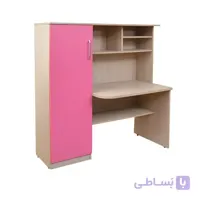 میز تحریر کتابخانه دار +کمددار مدل توسن