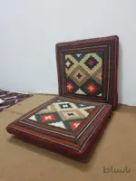 پشتی و نشیمن سنتی گلیمی کد ۱۰۱۷۹۷