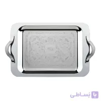 سینی کیهان مدل کروم مستطیل متوسط