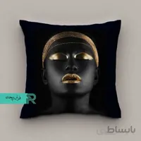 کوسن مخمل طرح پرتره کد4