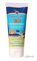 کرم ضد آفتاب کودکان سان سیف SPF30 مقدار 50 گرم ا Sunsafe Kids Sunscreen Cream SPF30 50g