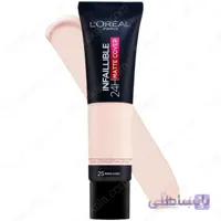 کرم پودر اینفالیبل مت کاور لورال شماره 25 Loreal Matte Cover Foundation