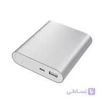 کیس پاوربانک 4 باتری دارای خروجی 5V 2A USB (نقره ای)