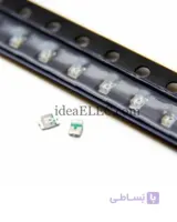 دیود نوری زرد SMD سایز 805 بسته 100 عددی