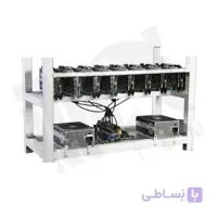 ریگ ماینینگ ۳۵۲ مگاهش با ۸ کارت گرافیک XFX RX5600XT DDR6