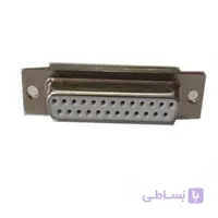 دی کانکتور کابلی صنعتی مادگی 25 پین