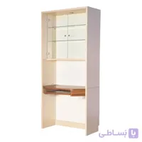میز کامپیوتر ویترین دار ۹۵ پایه معلق