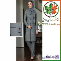 مانتو اداری کد 1045 مدل پیراسته
