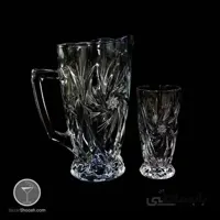 پارچ و لیوان خورشیدی تراش مدل سولار