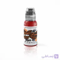 رنگ تاتو ورد فیمس MasterMike red حجم 15ml ا رنگ تاتو ورد فیمس MasterMike red حجم 15ml