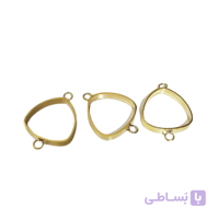 قاب برنجی گوشواره