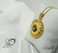 گردنبند زنانه طرح طلا کد 180623