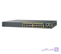 سوئیچ شبکه 24 پورت سیسکو مدل WS-C2960S-24TS-S