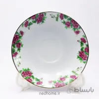 نعلبکی بیدگل چینی زرین