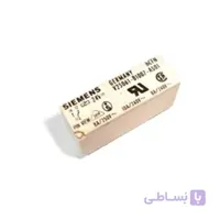 رله کتابی پایه معکوس زیمنس 1 کنتاکت 24 ولت 8 آمپر SIEMENS