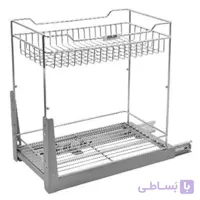 سبد ریل کف 2 طبقه کد A345 آدلان