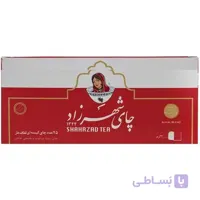چای تی بگ کلکته قرمز 25 عددی شهرزاد کارتن 24 عددی