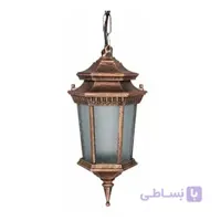 چراغ آویز تکشیدفام مدل معبد رابو 7310A