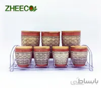 جا ادویه هفت تیکه سرامیکی