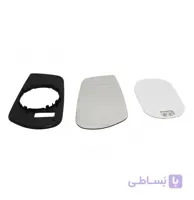 شیشه آینه پژو پارس جدید رفلکس با گرمکن چپ جهان پارت