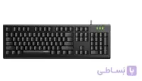 صفحه کلید و ماوس باسیم رپو مدل X125S با حروف فارسی ا Rapoo X125S Wired Optical Mouse & Keyboard Combo