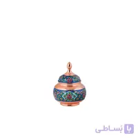 قندان بزرگ مس و پرداز برند آقاجانی