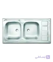 سینک اخوان کد A100504CR معمولی روکار