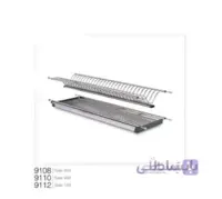 آبچکان دو طبقه استنلس استیل سایز 90