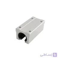 بلبرینگ خطی بلوکی شیار دار مدل SBR20LUU طول بلند قطر 20 میلیمتر ا SBR20LUU Linear guide Ball Bushing Block