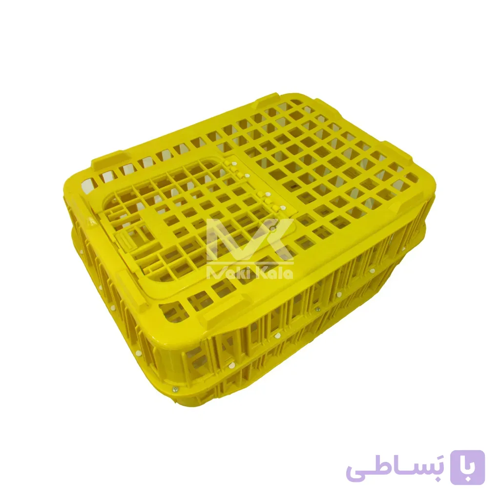 سبد حمل مرغ زنده سفید