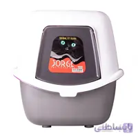 ظرف خاک گربه هپی پت مدل جورج مسقف به همراه بیلچه