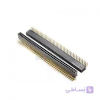 پین هدر مادگی 2x40 نود درجه 2.54mm