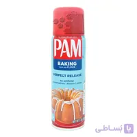 اسپری روغن کانولا با آرد ( مخصوص آشپزی ) ۱۴۰ گرم پم – pam